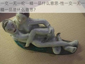 性一交一无一伦一精一品什么意思-性一交一无一伦一精一品是什么意思？