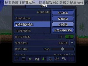 泰拉瑞亚隐藏UI按键揭秘：探索游戏界面隐藏功能与操作技巧