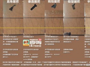 绝地求生刺激战场新增握把全面解读：装配后属性大幅提升，战斗效能飞跃提升