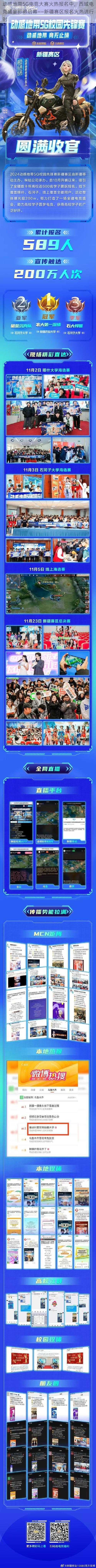 动感地带5G电竞大赛火热报名中，西域电竞盛宴即将启幕——新疆赛区报名火热进行时