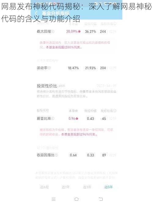 网易发布神秘代码揭秘：深入了解网易神秘代码的含义与功能介绍