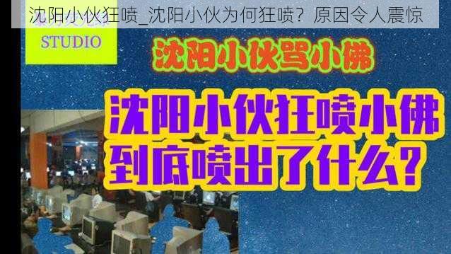 沈阳小伙狂喷_沈阳小伙为何狂喷？原因令人震惊