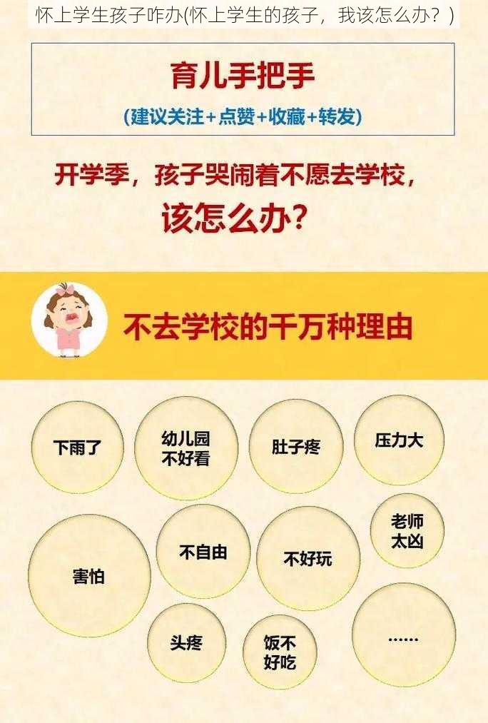 怀上学生孩子咋办(怀上学生的孩子，我该怎么办？)