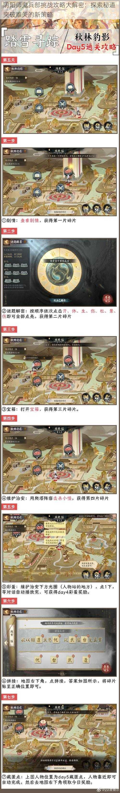 阴阳师鬼兵部挑战攻略大解密：探索秘道 突破难关的新策略