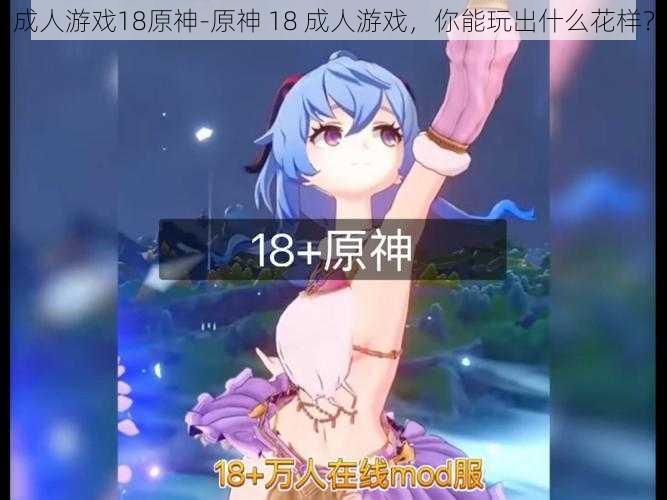 成人游戏18原神-原神 18 成人游戏，你能玩出什么花样？