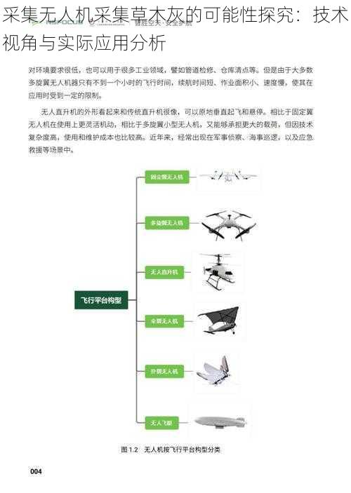 采集无人机采集草木灰的可能性探究：技术视角与实际应用分析