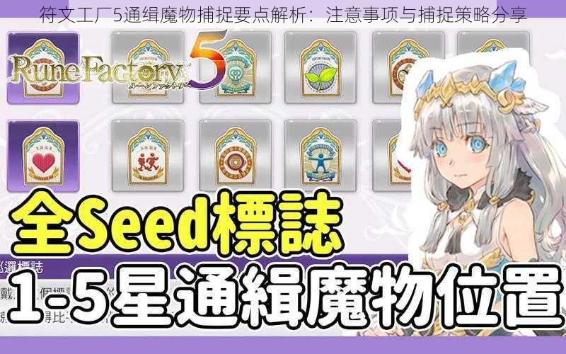 符文工厂5通缉魔物捕捉要点解析：注意事项与捕捉策略分享