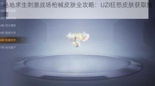 绝地求生刺激战场枪械皮肤全攻略：UZI狂怒皮肤获取指南